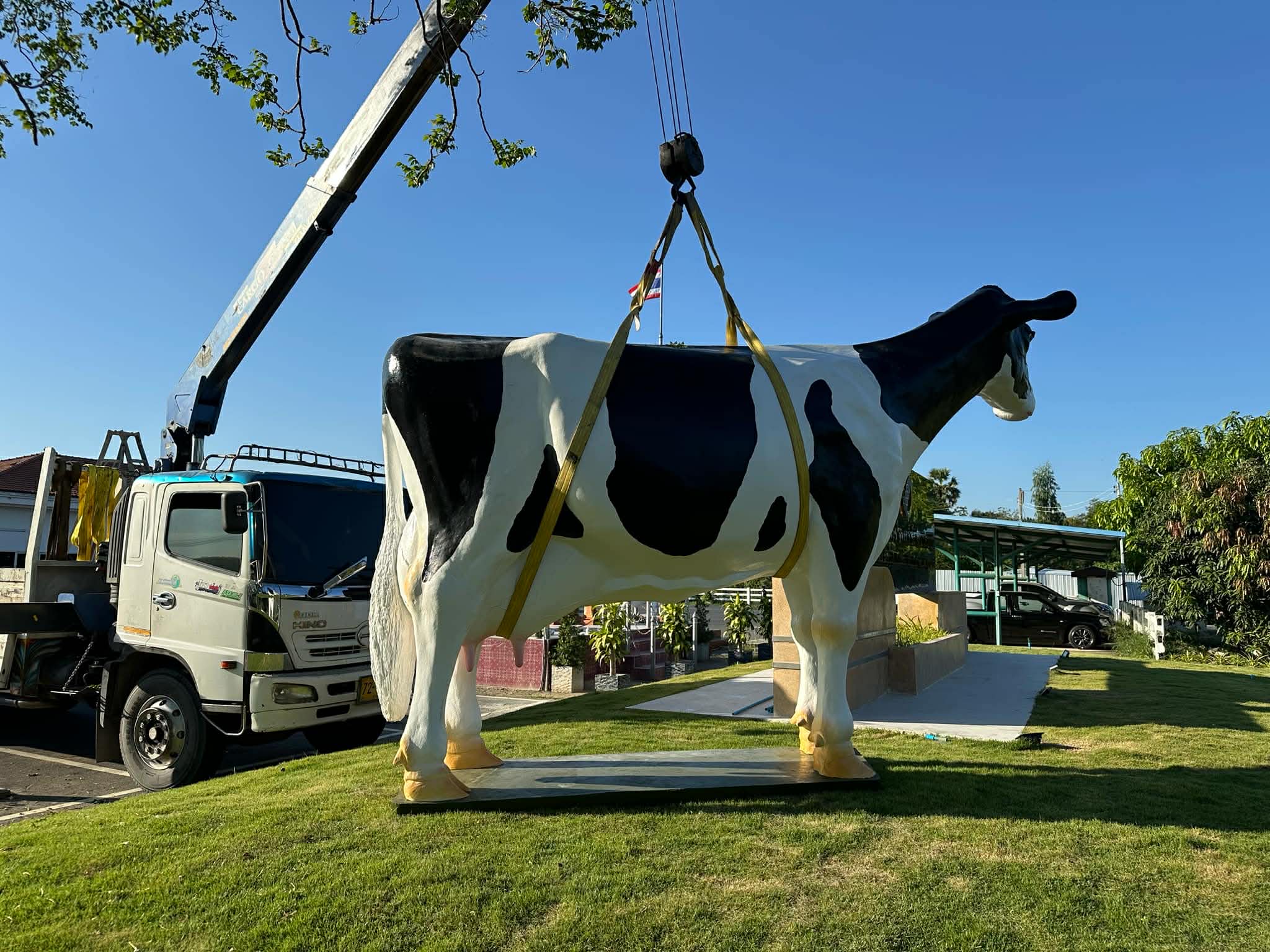 รูปปั้นวัว